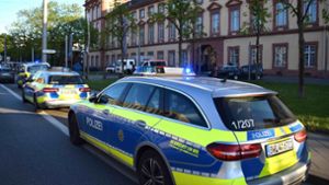 In der Uni Mannheim hat die Polizei einen Mann angeschossen – er starb später im Krankenhaus. Foto: dpa/René Priebe